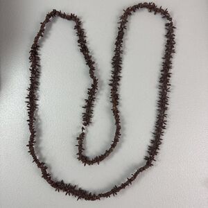 Vintage Apple Seed Necklace Continuous Strand